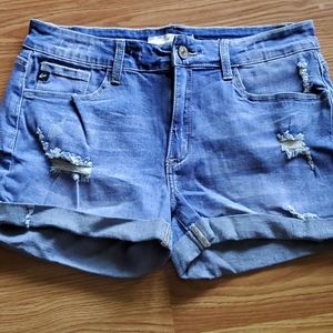 Cuffed Kancan Shorts